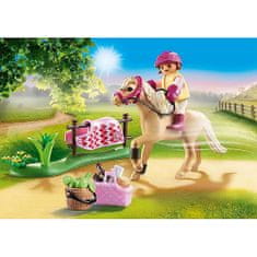 Playmobil Nemecký jazdecký poník , Jazdecký dvor, 29 dielkov