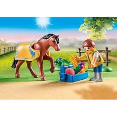 Playmobil Nemecký jazdecký poník , Jazdecký dvor, 25 dielkov