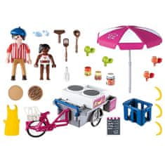 Playmobil Stánok na palacinky , Prázdniny, 44 dielikov, 70614