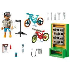 Playmobil Servis bicyklov , Život v meste, 45 dielikov, 70674