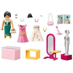 Playmobil Butik s oblečením , Život v meste, 29 dielikov | 70677