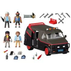 Playmobil A-TEAM auto , Svet motorov, 69 dielikov, 70750