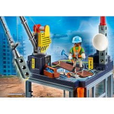 Playmobil Stavenisko s navijakom , Stavba, 59 dielikov, 70816