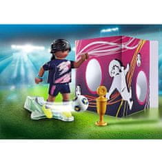 Playmobil Futbalista , panáčik s loptou, 8 dielikov, 70875