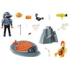 Playmobil Ohnivý škorpión , Dinosaury, 31 dielikov