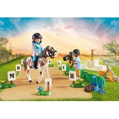 Playmobil Jazdecké preteky , Jazdecký dvor, 188 dielikov, 70996