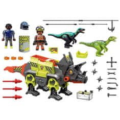 Playmobil Bojový robot , Dinosaury, 49 dielikov, 70928