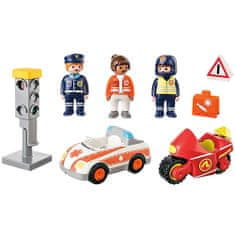 Playmobil Každodenní hrdinovia , 1.2.3, 8 dielikov, 71156