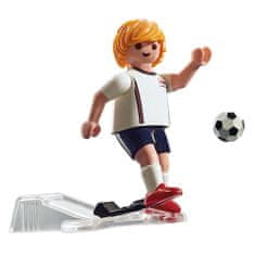 Playmobil Futbalista Anglicka , Šport a akcia, 7 dielikov, 71126