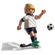 Playmobil Futbalista Nemecka , Šport a akcia, 8 dielikov, 71121