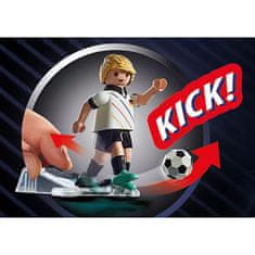 Playmobil Futbalista Nemecka , Šport a akcia, 8 dielikov, 71121