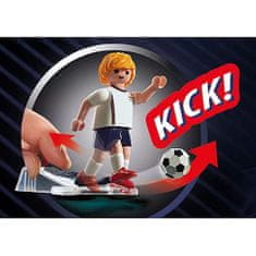 Playmobil Futbalista Anglicka , Šport a akcia, 7 dielikov, 71126