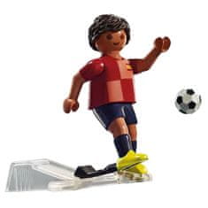 Playmobil Futbalista Španielska , Šport a akcia, 7 dielikov, 71129