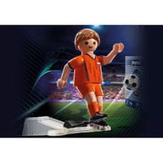 Playmobil Futbalista Holandska , Šport a akcia, 7 dielikov, 71130