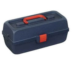 MAGG Plastový kufrík, 335 x153 x148 mm, 2 priehradky