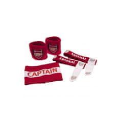 FOREVER COLLECTIBLES Accessorries set ARSENAL F.C. ( 2x potítko, kapitánska páska, 2x držiak chráničov)