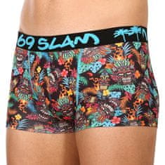 69 SLAM Pánske boxerky hip hawaiian tiki (MSYHWT-PO) - veľkosť XL