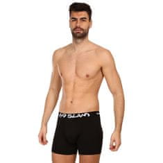 69 SLAM Pánske boxerky fit bamboo plain (MBVPLN-BK) - veľkosť XL