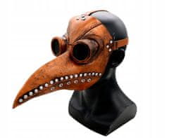 Korbi Plague Doctor Plague Mask, hnedá