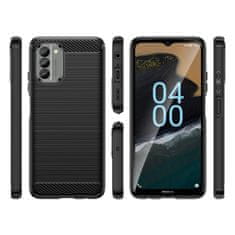 IZMAEL Carbon Shield TPU puzdro pre Nokia G400 - Čierna KP25743