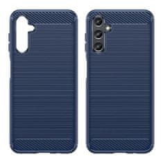 IZMAEL Puzdro Carbon Bush TPU pre Samsung Galaxy A14 5G - Modrá KP24358