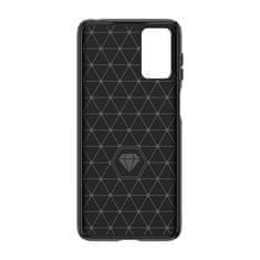 IZMAEL Puzdro Carbon Bush TPU pre Motorola Moto G42 - Čierna KP24419