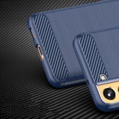 IZMAEL Carbon Shield TPU puzdro pre Samsung Galaxy S23 Plus - Čierna KP26806