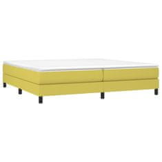 Petromila vidaXL Boxspring posteľ s matracom zelená 200x200 cm látka