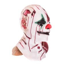 Korbi Profesionálna latexová maska vypáleného klauna