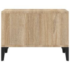 Vidaxl Konferenčný stolík dub sonoma 60x50x36,5 cm spracované drevo