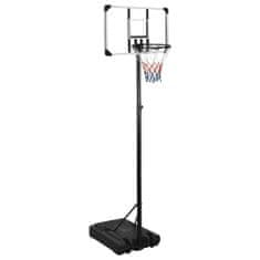 shumee Basketbalový stojan priehľadný 235-305 cm polykarbonát