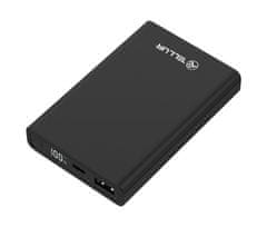 Tellur PD701 Compact Pro 10000mAh Powerbank QC3.0 22.5W + PD20W, LCD displej, čierna