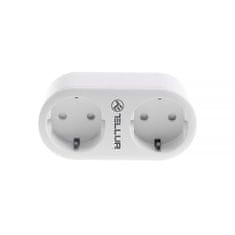 Tellur WiFi Smart AC Dual Plug, Duálna zásuvka, 16A, 3680W