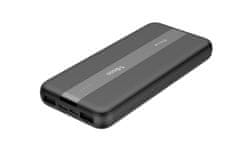 Tellur PBC103 10000mAh Powerbank, 2xUSB+Type-C+MicroUSB, čierna