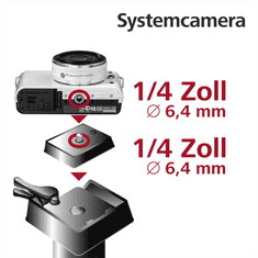 HAMA Doštička pod kameru &#39;Click II&#39;