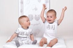 NEW BABY Prebaľovacia podložka mäkká New Baby Emotions biela 85x70 cm 