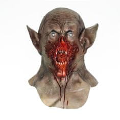 Korbi Profesionálna latexová maska Green Zombie, Vampire