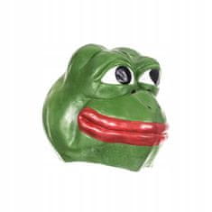 Korbi Profesionálna latexová maska Pepe the Frog meme