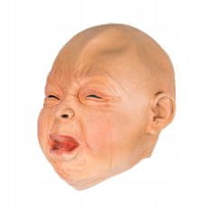 Korbi Profesionálna latexová maska plačúce bábätko