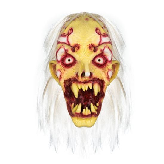 Korbi Blond latexová maska, zombie žena