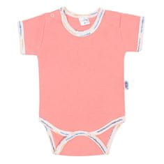 NEW BABY Dojčenské bavlnené body s krátkym rukávom New Baby Summertime dievča 56 (0-3m)