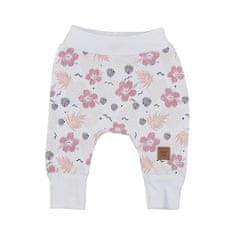 KOALA Dojčenské bavlnené polodupačky Koala Flowers 80 (9-12m)