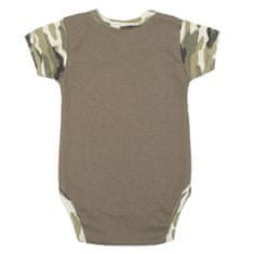 NEW BABY Dojčenské body s krátkym rukávom New Baby Army boy 92 (18-24m)