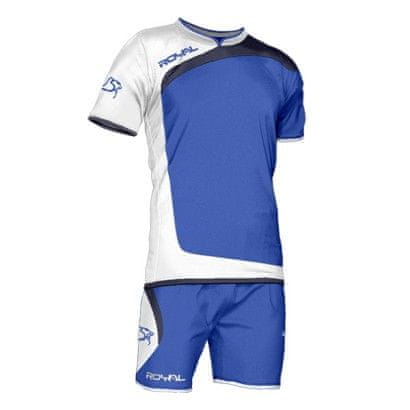 ROYAL Futbalový dres s trenírkami Royal Zilant Biela M biela/červená/čierna