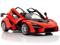 Lean-toys R/C McLaren Senna Rastar 1:14 Červený s diaľkovým ovládaním