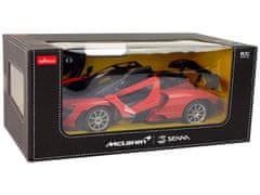 Lean-toys R/C McLaren Senna Rastar 1:14 Červený s diaľkovým ovládaním