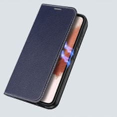 Dux Ducis Skin X2 knižkové kožené puzdro na Samsung Galaxy S23, modré