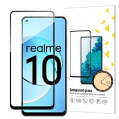 MG Full Glue ochranné sklo na Realme 10, čierne