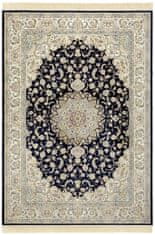 NOURISTAN Kusový koberec Naveh 104378 darkblue / Cream 135x195
