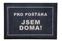 GDmats Rohožka Pre poštára som doma 40x60 cm – na von aj na doma 40x60